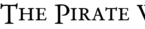 Font : GaramondNo2DCDReg Custom Text : The Pirate Way Test your own text here Click to download or to view this font on a tshirt that can be custom printed in Bali
