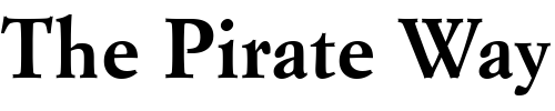 Font : GaramondNo9TMed Custom Text : The Pirate Way Test your own text here Click to download or to view this font on a tshirt that can be custom printed in Bali