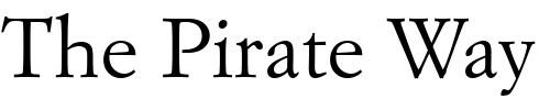 Font : GaramondNo9TReg Custom Text : The Pirate Way Test your own text here Click to download or to view this font on a tshirt that can be custom printed in Bali