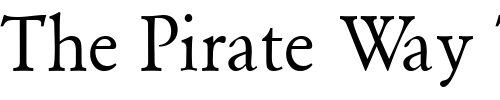Font : GaramondSSK Custom Text : The Pirate Way Test your own text here Click to download or to view this font on a tshirt that can be custom printed in Bali