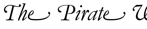 Font : Garamond_Becker_No5_Swash_Italic Custom Text : The Pirate Way Test your own text here Click to download or to view this font on a tshirt that can be custom printed in Bali