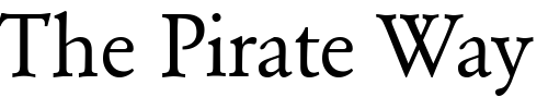 Font : GarondDB-Normal Custom Text : The Pirate Way Test your own text here Click to download or to view this font on a tshirt that can be custom printed in Bali