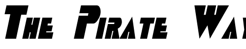 Font : GarretCondensed-Italic Custom Text : The Pirate Way Test your own text here Click to download or to view this font on a tshirt that can be custom printed in Bali