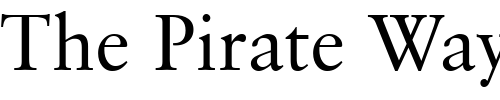 Font : Garrick-Normal Custom Text : The Pirate Way Test your own text here Click to download or to view this font on a tshirt that can be custom printed in Bali