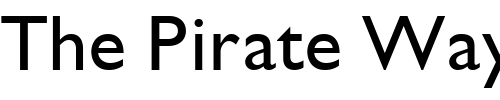 Font : Garrison-Light-Sans-BOLD Custom Text : The Pirate Way Test your own text here Click to download or to view this font on a tshirt that can be custom printed in Bali