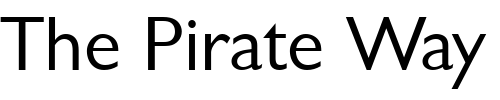 Font : Garrison-Sans Custom Text : The Pirate Way Test your own text here Click to download or to view this font on a tshirt that can be custom printed in Bali