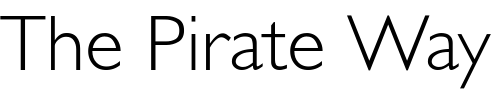 Font : GarrisonSans-Light Custom Text : The Pirate Way Test your own text here Click to download or to view this font on a tshirt that can be custom printed in Bali
