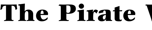 Font : GarthGraphic-Black Custom Text : The Pirate Way Test your own text here Click to download or to view this font on a tshirt that can be custom printed in Bali