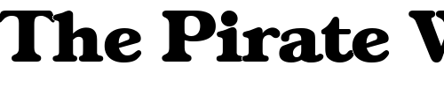 Font : Gascogne-ExtraBold Custom Text : The Pirate Way Test your own text here Click to download or to view this font on a tshirt that can be custom printed in Bali