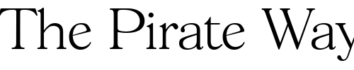 Font : Gascogne-Xlight Custom Text : The Pirate Way Test your own text here Click to download or to view this font on a tshirt that can be custom printed in Bali