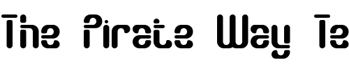 Font : Gather-Gapped-BRK Custom Text : The Pirate Way Test your own text here Click to download or to view this font on a tshirt that can be custom printed in Bali