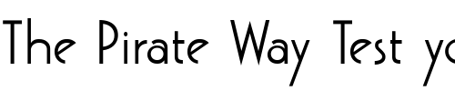 Font : GatsbyFLF-Bold Custom Text : The Pirate Way Test your own text here Click to download or to view this font on a tshirt that can be custom printed in Bali