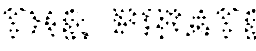Font : GaudiYellow-Tile Custom Text : The Pirate Way Test your own text here Click to download or to view this font on a tshirt that can be custom printed in Bali