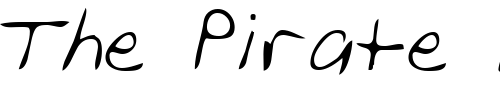 Font : GavinsHand-Regular Custom Text : The Pirate Way Test your own text here Click to download or to view this font on a tshirt that can be custom printed in Bali