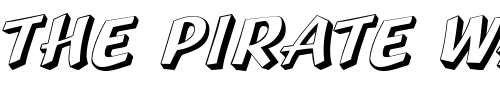 Font : Gecko Custom Text : The Pirate Way Test your own text here Click to download or to view this font on a tshirt that can be custom printed in Bali