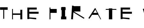 Font : Geek-Speek Custom Text : The Pirate Way Test your own text here Click to download or to view this font on a tshirt that can be custom printed in Bali