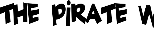 Font : Geek-a-byte-2 Custom Text : The Pirate Way Test your own text here Click to download or to view this font on a tshirt that can be custom printed in Bali