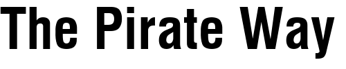 Font : GenevaNrw-Bold Custom Text : The Pirate Way Test your own text here Click to download or to view this font on a tshirt that can be custom printed in Bali