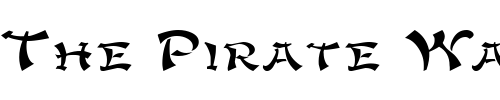 Font : GengisKahnExtended Custom Text : The Pirate Way Test your own text here Click to download or to view this font on a tshirt that can be custom printed in Bali
