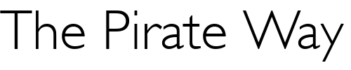 Font : Gentle-Sans-Light-Regular Custom Text : The Pirate Way Test your own text here Click to download or to view this font on a tshirt that can be custom printed in Bali