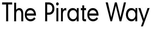 Font : Geo-579-Condensed-Normal Custom Text : The Pirate Way Test your own text here Click to download or to view this font on a tshirt that can be custom printed in Bali