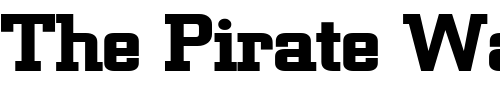 Font : Geo-957-Wide-Bold Custom Text : The Pirate Way Test your own text here Click to download or to view this font on a tshirt that can be custom printed in Bali