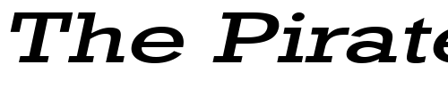 Font : Geo-986-Extended-Italic Custom Text : The Pirate Way Test your own text here Click to download or to view this font on a tshirt that can be custom printed in Bali