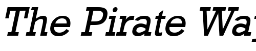 Font : Geo-986-Italic Custom Text : The Pirate Way Test your own text here Click to download or to view this font on a tshirt that can be custom printed in Bali