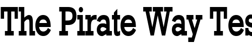 Font : Geo-986-Thin-Bold Custom Text : The Pirate Way Test your own text here Click to download or to view this font on a tshirt that can be custom printed in Bali