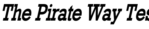 Font : Geo-986-Thin-Bold-Italic Custom Text : The Pirate Way Test your own text here Click to download or to view this font on a tshirt that can be custom printed in Bali