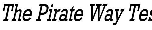 Font : Geo-986-Thin-Italic Custom Text : The Pirate Way Test your own text here Click to download or to view this font on a tshirt that can be custom printed in Bali