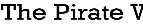 Font : Geo-986-Wide-Normal Custom Text : The Pirate Way Test your own text here Click to download or to view this font on a tshirt that can be custom printed in Bali
