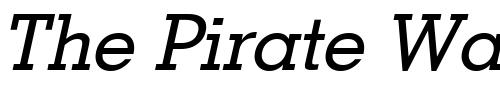 Font : Geo-Condensed-Italic Custom Text : The Pirate Way Test your own text here Click to download or to view this font on a tshirt that can be custom printed in Bali