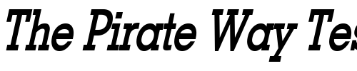 Font : Geo-Thin-Bold-Italic Custom Text : The Pirate Way Test your own text here Click to download or to view this font on a tshirt that can be custom printed in Bali