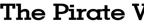 Font : Geo-Wide-Bold Custom Text : The Pirate Way Test your own text here Click to download or to view this font on a tshirt that can be custom printed in Bali