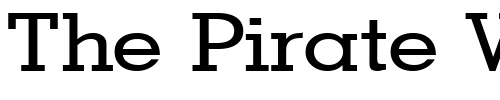 Font : Geo-Wide-Normal Custom Text : The Pirate Way Test your own text here Click to download or to view this font on a tshirt that can be custom printed in Bali