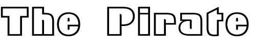 Font : GeoC Custom Text : The Pirate Way Test your own text here Click to download or to view this font on a tshirt that can be custom printed in Bali