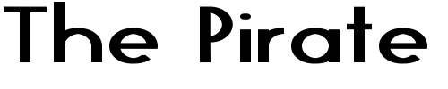 Font : GeoPlain-Wd-Bold Custom Text : The Pirate Way Test your own text here Click to download or to view this font on a tshirt that can be custom printed in Bali