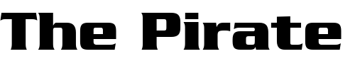 Font : GeodetDisplaySSk-Regular Custom Text : The Pirate Way Test your own text here Click to download or to view this font on a tshirt that can be custom printed in Bali