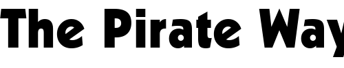 Font : Geometr231-Hv-BT-Heavy Custom Text : The Pirate Way Test your own text here Click to download or to view this font on a tshirt that can be custom printed in Bali