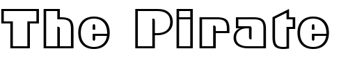 Font : Geometr885-BT Custom Text : The Pirate Way Test your own text here Click to download or to view this font on a tshirt that can be custom printed in Bali