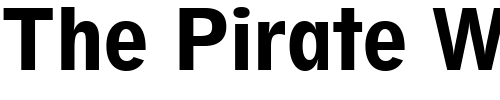 Font : Geometric-212-Heavy-Condensed-BT Custom Text : The Pirate Way Test your own text here Click to download or to view this font on a tshirt that can be custom printed in Bali