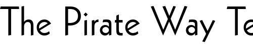 Font : Geometric-231-BT Custom Text : The Pirate Way Test your own text here Click to download or to view this font on a tshirt that can be custom printed in Bali