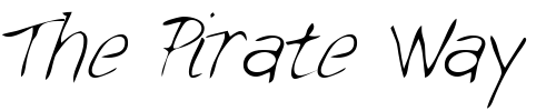 Font : GeorgesHand-Regular Custom Text : The Pirate Way Test your own text here Click to download or to view this font on a tshirt that can be custom printed in Bali