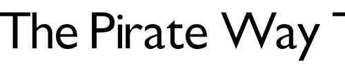 Font : GericClassicLight Custom Text : The Pirate Way Test your own text here Click to download or to view this font on a tshirt that can be custom printed in Bali