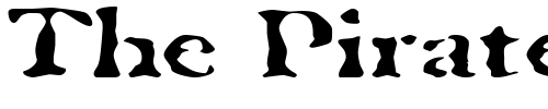 Font : GhostTownExtended Custom Text : The Pirate Way Test your own text here Click to download or to view this font on a tshirt that can be custom printed in Bali