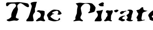 Font : GhostTownExtended-Italic Custom Text : The Pirate Way Test your own text here Click to download or to view this font on a tshirt that can be custom printed in Bali