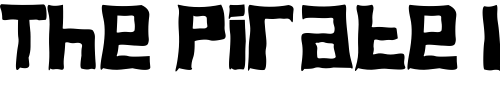 Font : Ghoul Custom Text : The Pirate Way Test your own text here Click to download or to view this font on a tshirt that can be custom printed in Bali