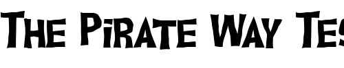 Font : Ghoulish-Fright-AOE Custom Text : The Pirate Way Test your own text here Click to download or to view this font on a tshirt that can be custom printed in Bali