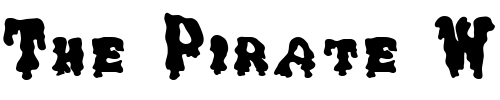 Font : Ghouly-Solid Custom Text : The Pirate Way Test your own text here Click to download or to view this font on a tshirt that can be custom printed in Bali